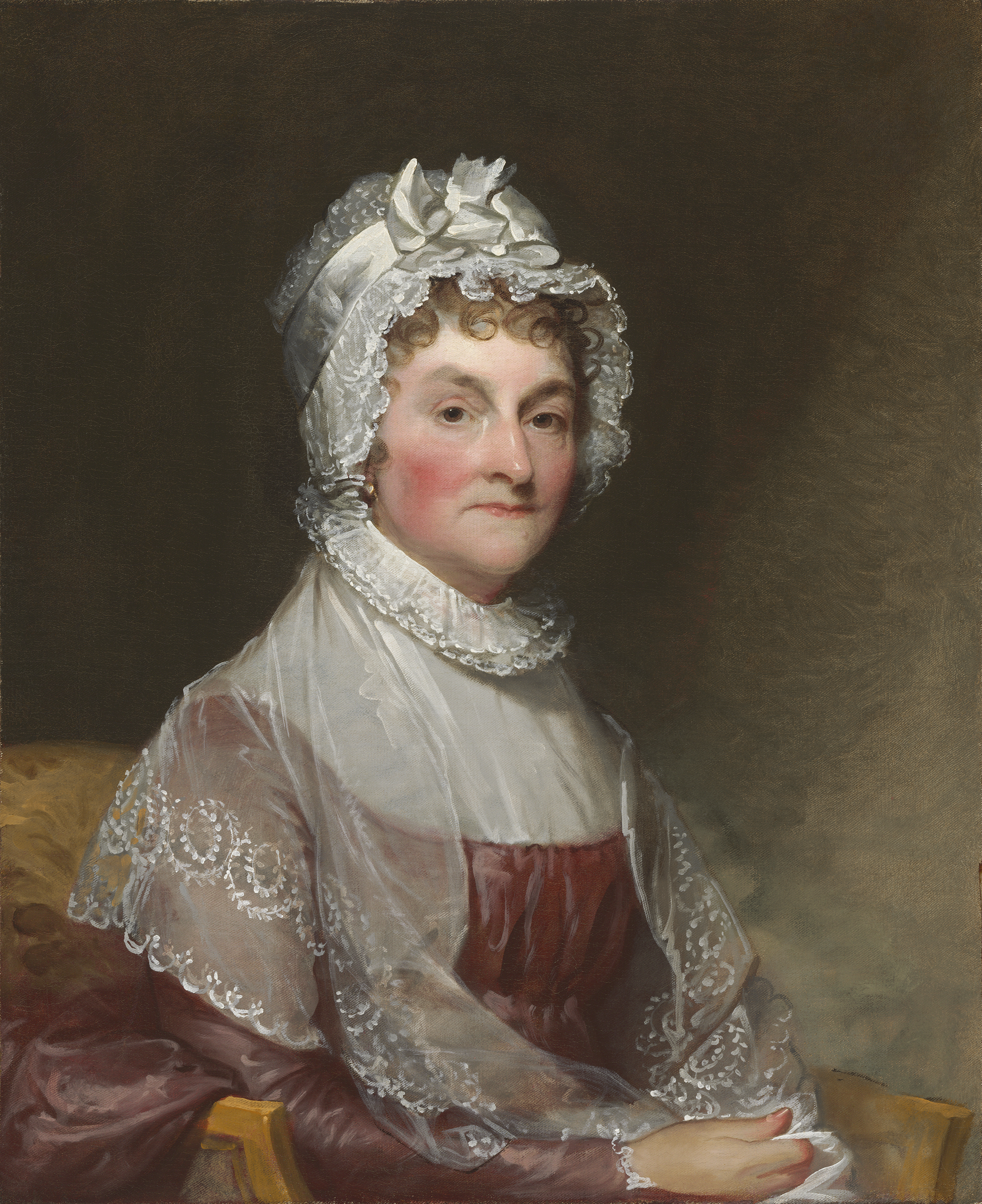 Portrait of Abigail Adams by Gilbert Stuart, c. 1800-1815, National Gallery of Art, Washington, D.C.