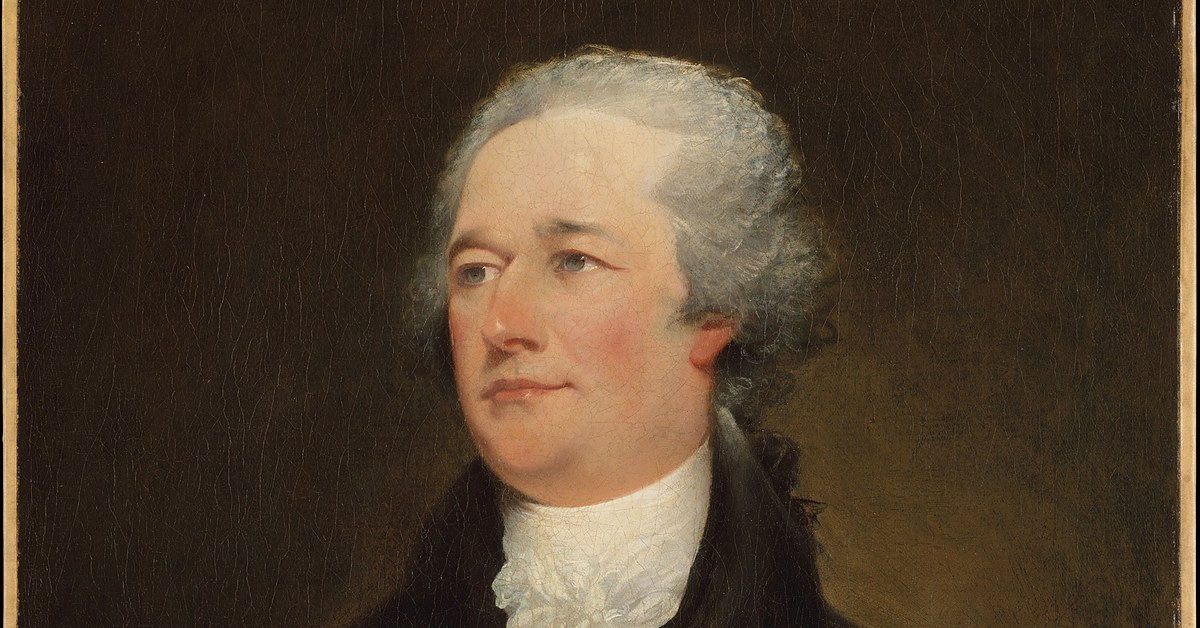 Alexander Hamilton by John Trumbull, 1806. Metropolitan Museum of Art.