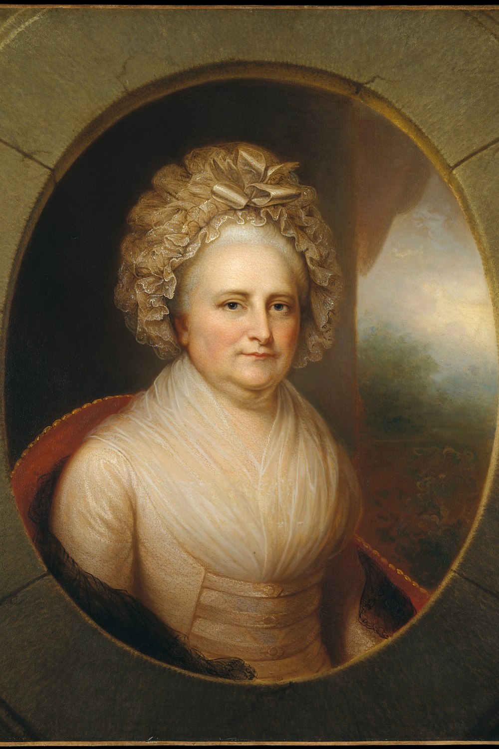 Martha Washington by Rembrandt Peale, c. 1850