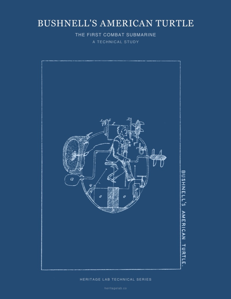 Cover of the Heritage Lab Technical Study guide for Bushnell's American Turtle.
